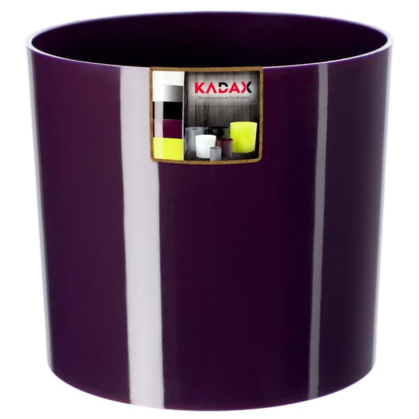 KADAX Urtepotte Rund Plantepotte Plastik 13,5 cm Lilla