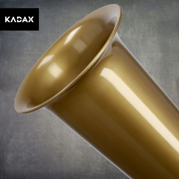 KADAX Vase Flaske Til Kirkegård Gravsten 35cm Gravsten Til Blomster Guld