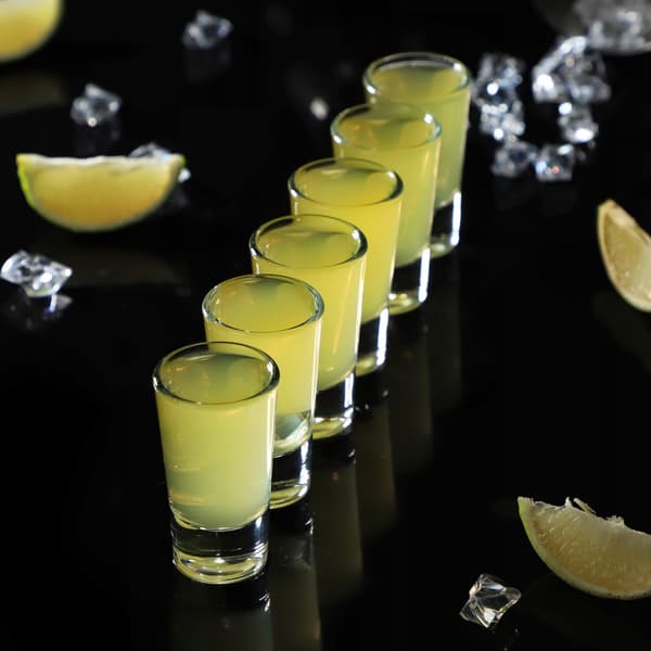 KADAX Classic Glass Vodka Shotglas 25ml Set med 12