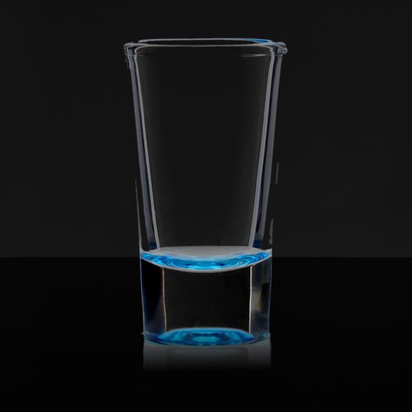 KADAX Shotglas til vodka, likører, 28 ml, farverigt sæt med 12, gave
