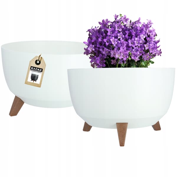 KADAX Blomkruka 40 cm med benskydd och insats