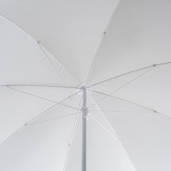 KADAX Haveparasol til Balkon Terrasse 220 cm Stor Strand Foldbar + Overtræk