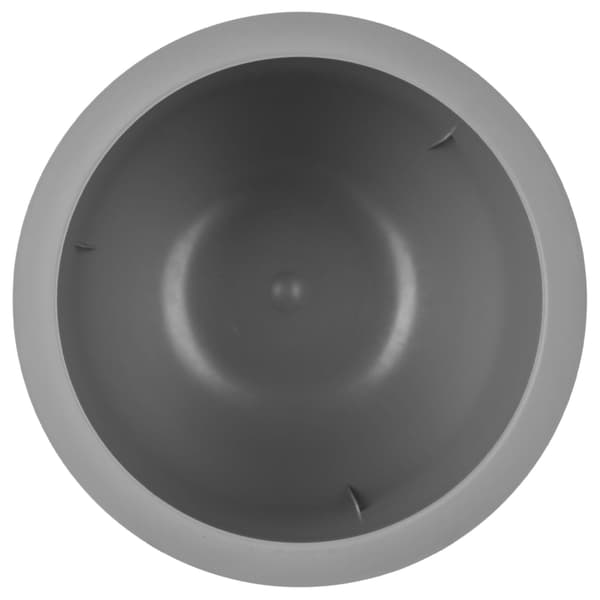 KADAX Loft Rund Urtepotteindsats, Grå 24 cm