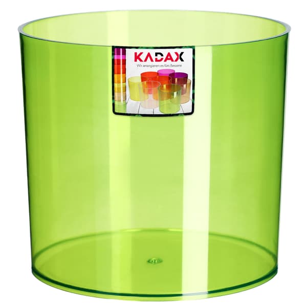 KADAX Urtepotte Rund Plastik Plantepotte 12,5 cm Grøn