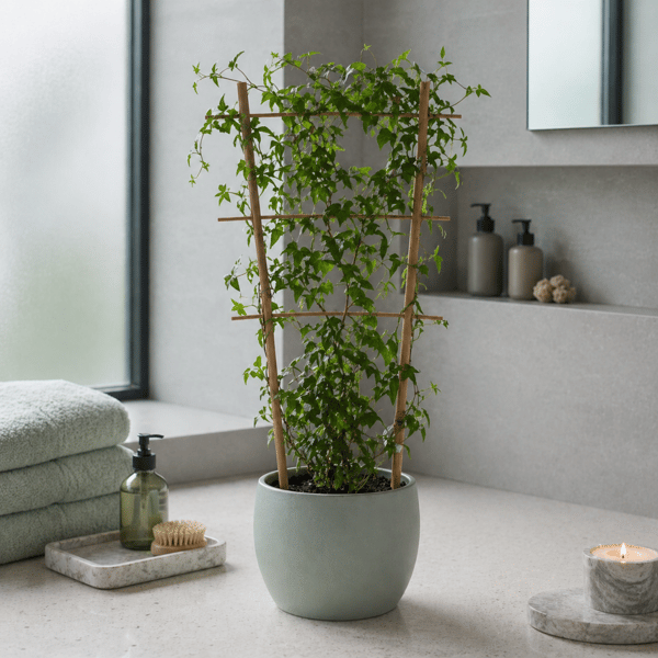 KADAX Bambus Plantestige 45 cm Til Blomster Dobbelt Støtte