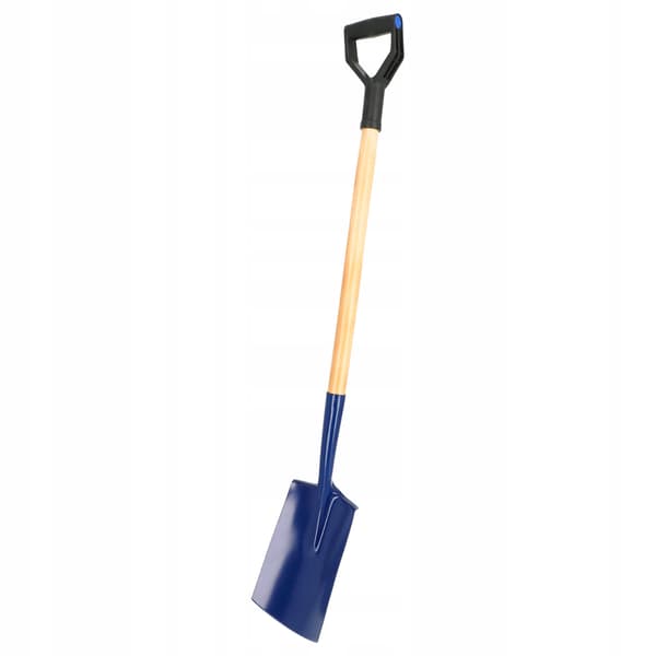 KADAX Lige Skovlspade 122 cm Til Havegravning Med Håndtag