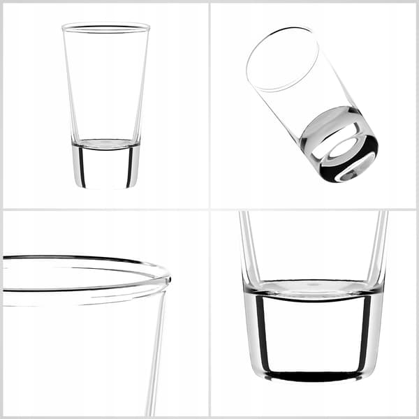 KADAX Vodka-shotglas 28ml Likörshotglas Set med 6