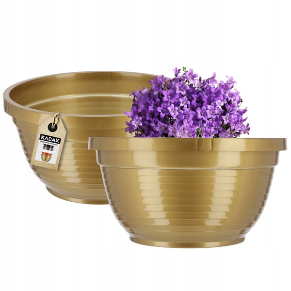 KADAX Kyrkogårdsskål Plast Gravsten Kyrkogårdsblomkruka Krysantemum 26 cm
