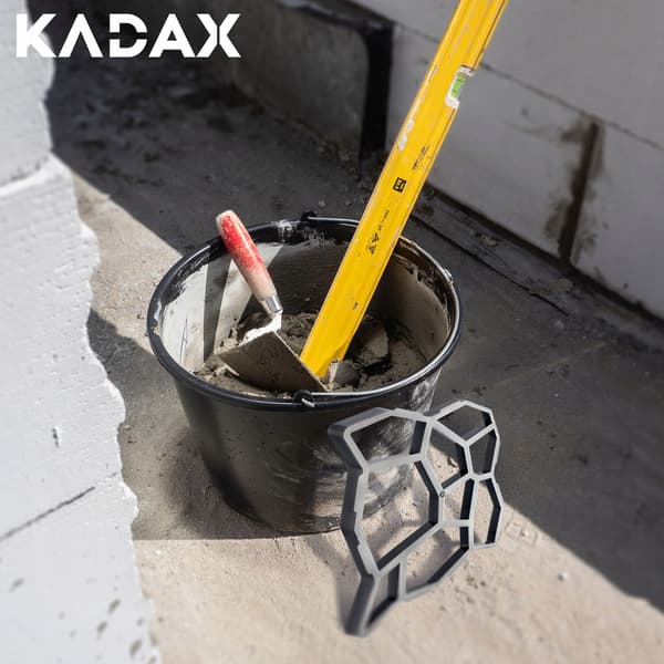 KADAX Form til belægningssten, beton, sten, kassehoveder, massiv matrix 50x50cm
