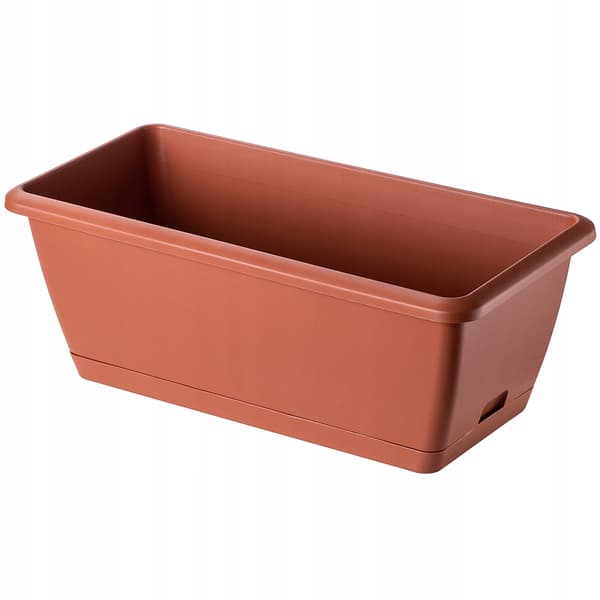 KADAX Balkonkasse 40 cm Urtepotte Urtepottestativ Balkon Blomsterstativ