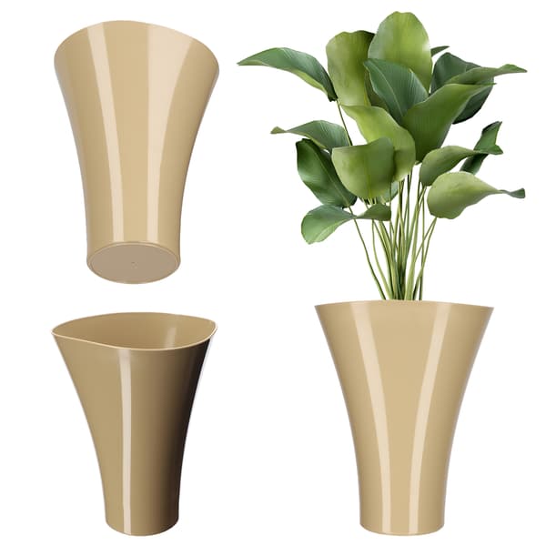 KADAX Blomkrukasskydd för blommor Blomställ Plast Beige 16,5 cm