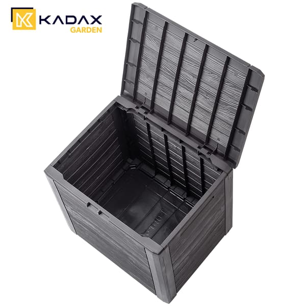 KADAX Haveboks Balkonboks 140L Opbevaringsboks til Have Balkon Terrasseboks