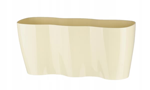 KADAX Blomkruka, Blomkruka, Skål, Blomställ, Plast, 35 cm, Kräm