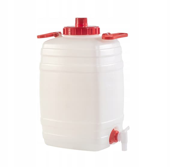 KADAX-dunk med hanetank til drikkevand og drikkevarer 20 liter - certifikat