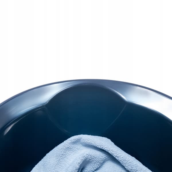 KADAX tvättställ 20L stor rund plastbehållare