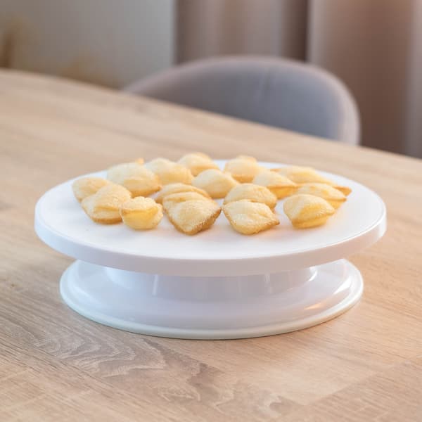 KADAX Pyörivä kakkuteline 27 cm kakunkoristelulautanen