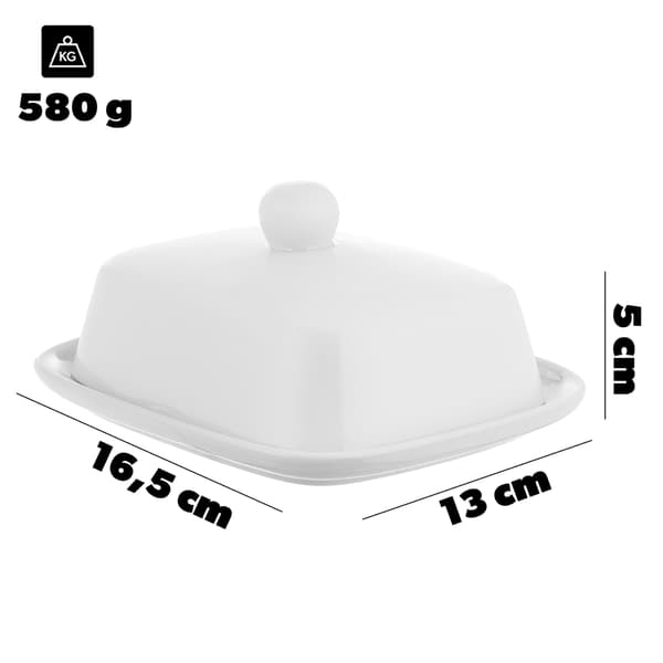 KADAX Maselnica biała 17CM TR-24-101 45167 <24> K1
