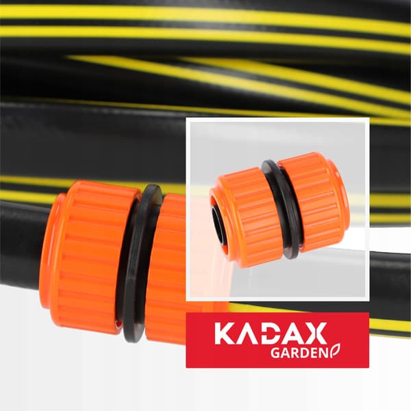 KADAX-korjausliitin 3/4 tuuman puutarhaletkun pikaliittimelle