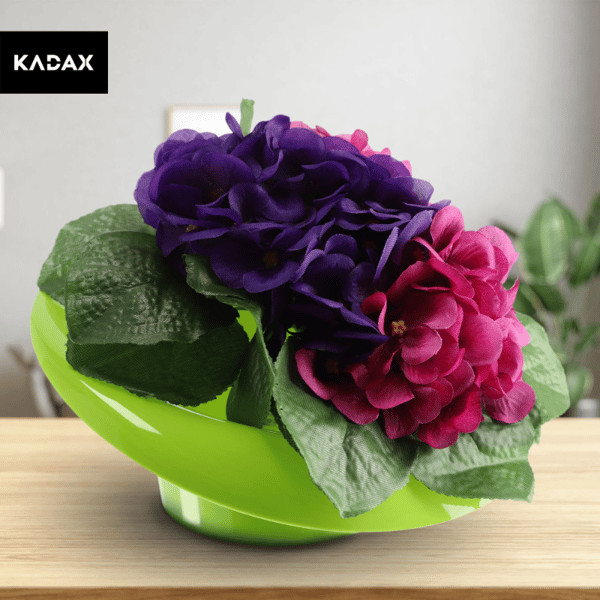 KADAX Urtepotteskjuler til Compositions Compositions Midterstykke Ikebana Fod Grøn 9cm