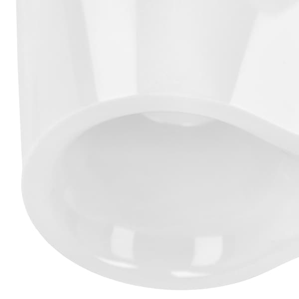 KADAX Urtepotte, Urtepotte, Plastik Urtepotte, Orkidé, 23 cm, Hvid
