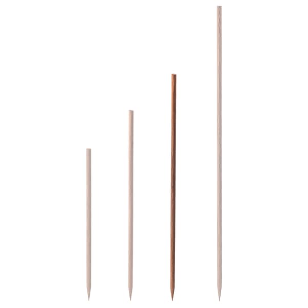 KADAX Træpæle Imprægnerede Pæle 120cm Støttepæl 20 stk. Dia 23 mm
