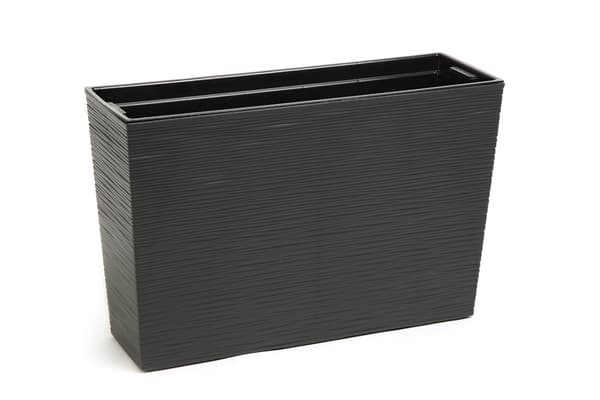 KADAX Urtepotte Høj + Indsats 19x56cm Grafit Terrasse