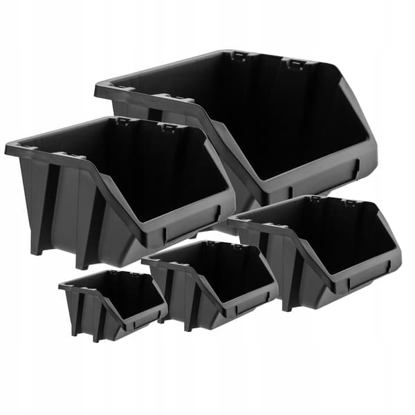 KADAX Verkstadsbrickor Förvaringsbehållare Set med 10 brickor Bricka 118x98mm