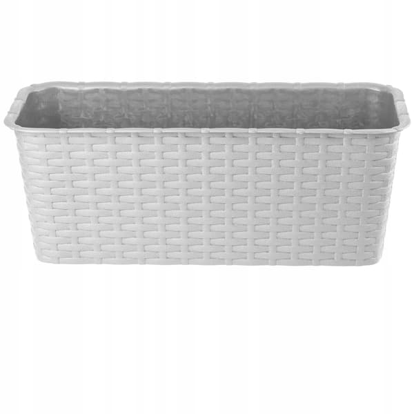 KADAX Balkonkasse 40 cm Urtepotte Urtepotte Balkon Grå