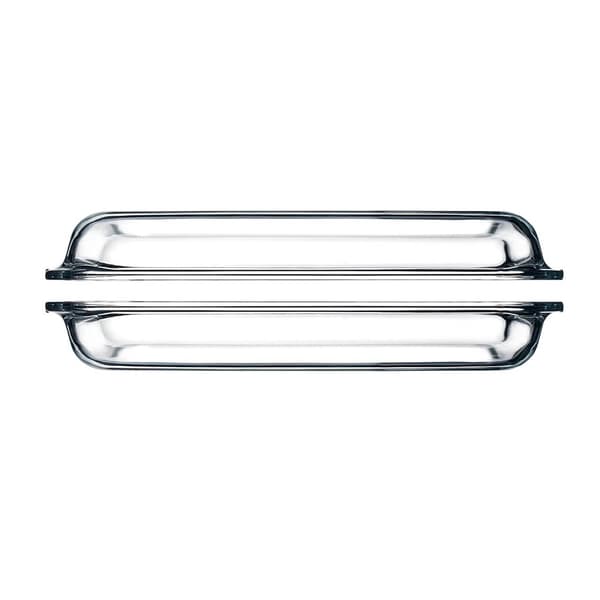 KADAX Rektangulär Ugnsform i Glas med Lock 2x3L 39x23cm