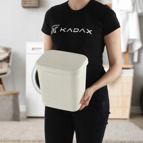 KADAX Vaskemiddelbeholder 6L Vaskemiddelkapsler Hvid