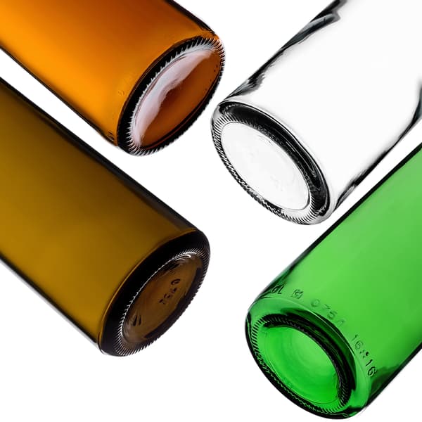 KADAX 30 st glasflaskor för vin 750 ml 0,75 l Bordeauxviner likörer alkohol