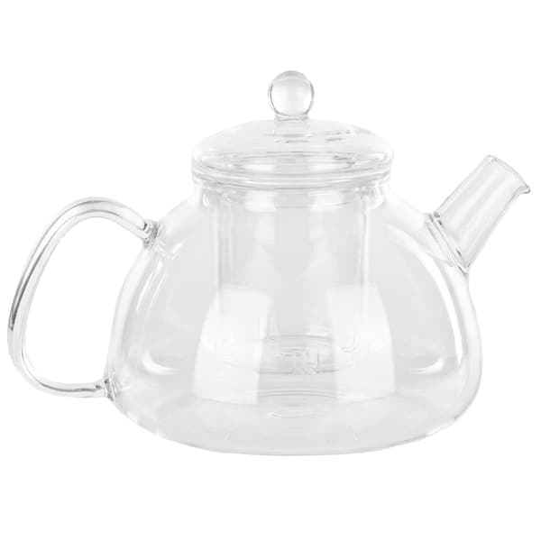KADAX Värmebeständig glaskanna med örtteinfuser 1,1 l med lock