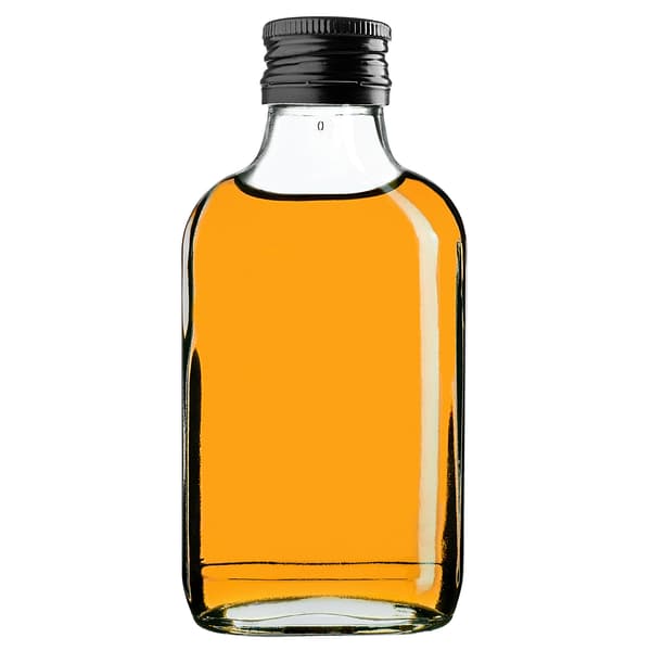 KADAX Pullo 100ml Mustalla korkilla 10kpl.