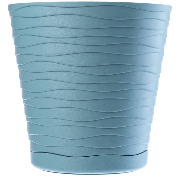 KADAX Urtepotte 15 cm Plastik Urtepottedæksel med Stativ