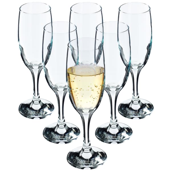 KADAX Champagne Prosecco Vinglas 190 ml Sæt med 6 glas