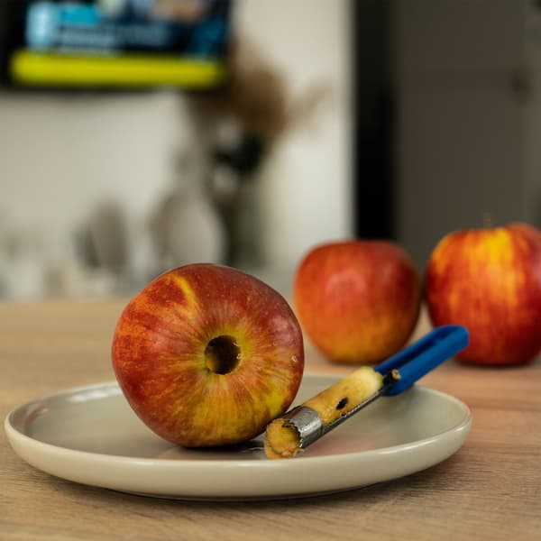 KADAX Æbleskræller 2-i-1 Frugtskærer til Pære Stål