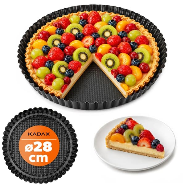 KADAX Rund non-stick tærteform 28 cm