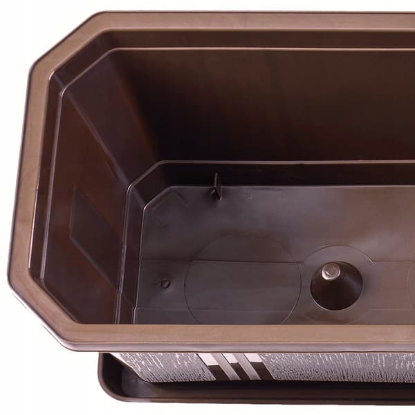 KADAX Balkonkasse 80 cm Urtepotte Urtepotteholder Håndtag 4 stk.