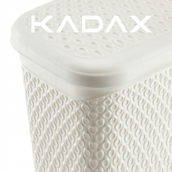 KADAX Vaskemiddelbeholder 6L Vaskemiddelkapsler Hvid