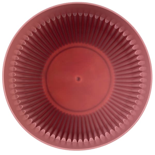 KADAX Blomkruka, Blomkruksskydd, 17 cm, Plast, Rund, Räfflad, Rosa