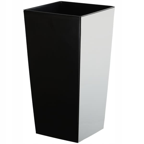 KADAX Blomkruka + Insats Trädgårdsblomstativ Hög Svart Glans 68cm