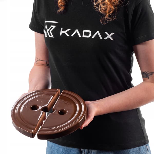 KADAX Presssten för surkåls- och gurkfat Stengods 21 cm 2 st