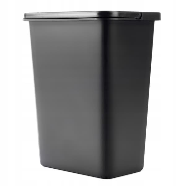 KADAX Jäteastia 10L Musta Kannella