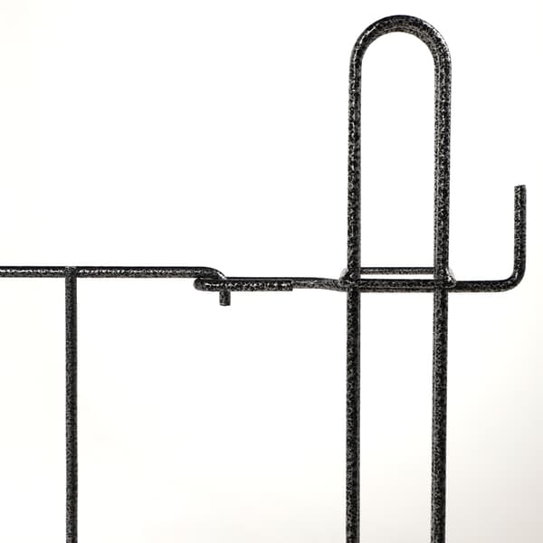 KADAX Havelåge, Metalpanellåge til Hegn med Stolper 93x72cm