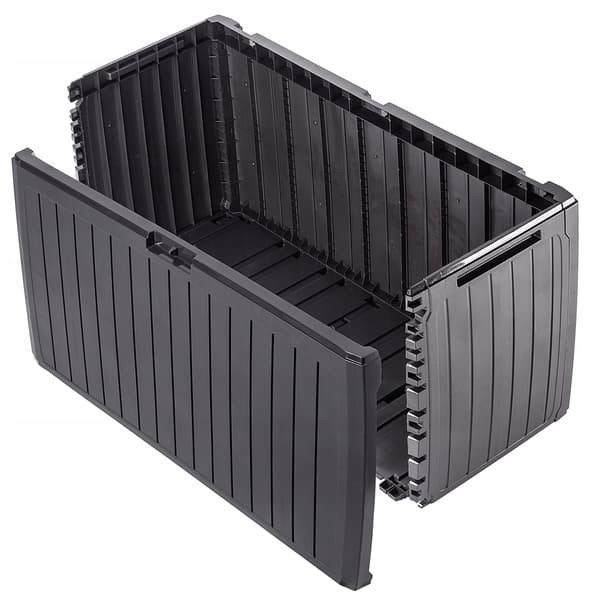 KADAX Haveboks Balkonboks 290L Opbevaringsboks til Have Balkon Terrasse Stor