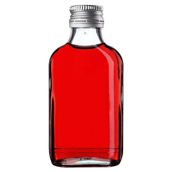 KADAX Pullo 100ml hopeakorkilla 50kpl.