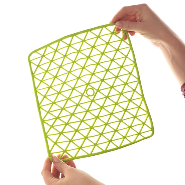 KADAX Diskbänksinsats Gummimatta Skyddsdyna Trianglar 26x23 cm
