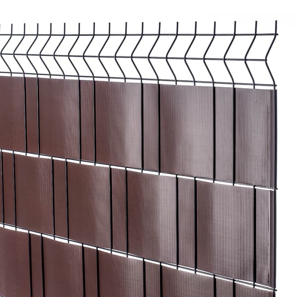 KADAX Hegnsafdækningstape til hegnspaneler, Hegn, UV-beskyttelse, 20 klips, 19x35M