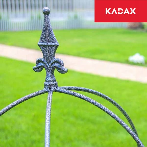 KADAX Havepergola til planter, blomster, obelisk til blomster, klatreplanter, metal, 120 cm
