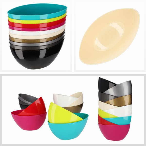 KADAX Urtepotte 21 cm Oval Plastik Urtepottedæksel Ecru